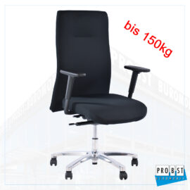 Bürostuhl schwarz bis 150kg