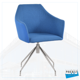 Besucherstuhl 6560 mit 4-Bein Design-Aluminiumgestell