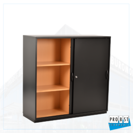 3OH Schiebetürenschrank schwarz