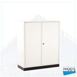 3OH Schiebetürenschrank Steelcase weiss