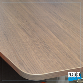 Konferenztisch inkl. Sideboard Eiche anthrazit