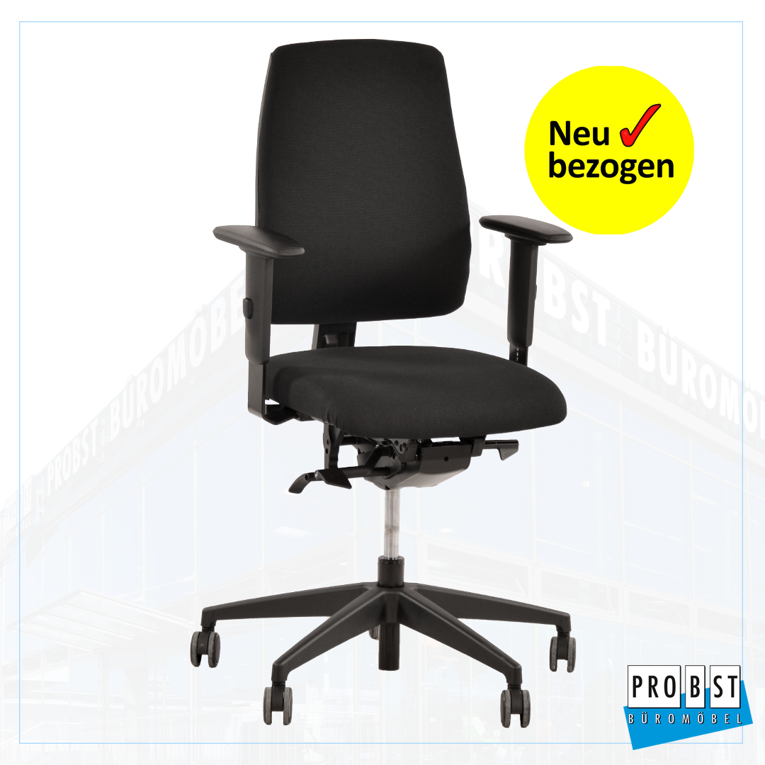 Drehstuhl Interstuhl Goal schwarz