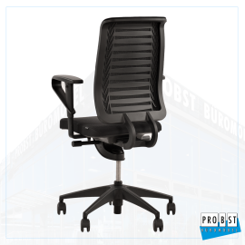 Stoffdrehstuhl Girsberger schwarz