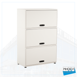 3OH Klappenschrank Vitra weiss