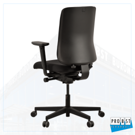 Stoffdrehstuhl 3D-Sitz schwarz
