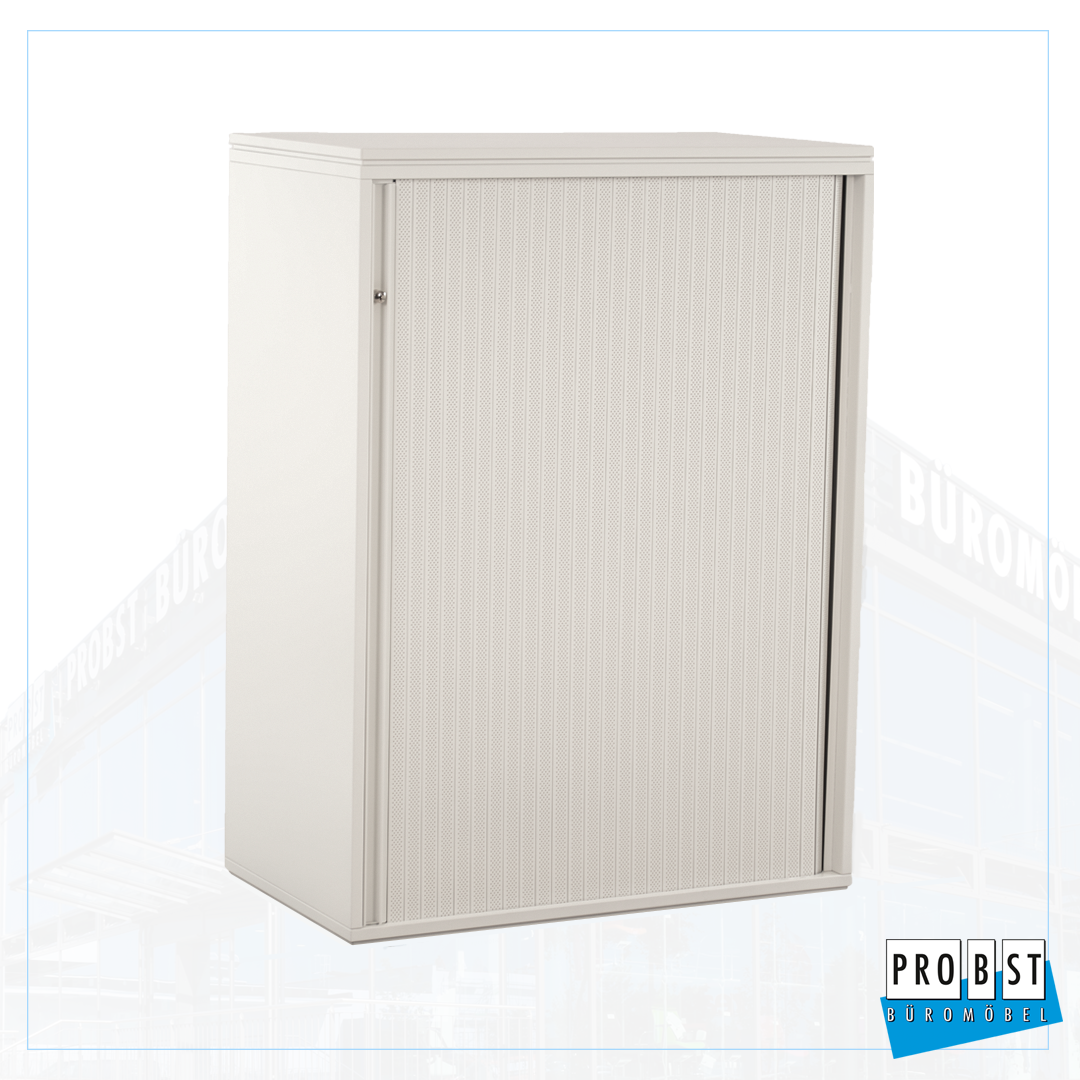 3OH Rolloschrank VS lichtgrau 85cm