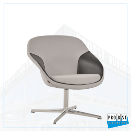 Loungesessel Materia Pax grau