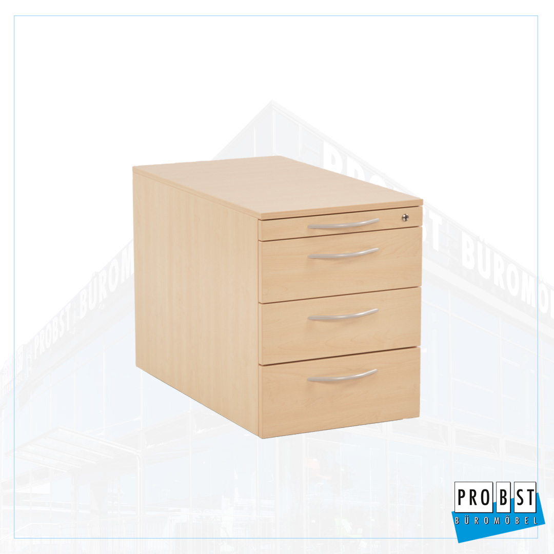 Rollcontainer Steelcase ahorn 80cm